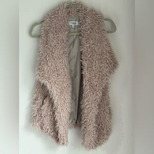 Charlotte Russe Furry Vest